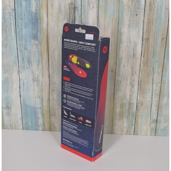 Superfeet Run Dynamic Cushion High Arch Shoe Insoles 5.5-7 Men / 6.5-8 Women - Picture 8 of 13